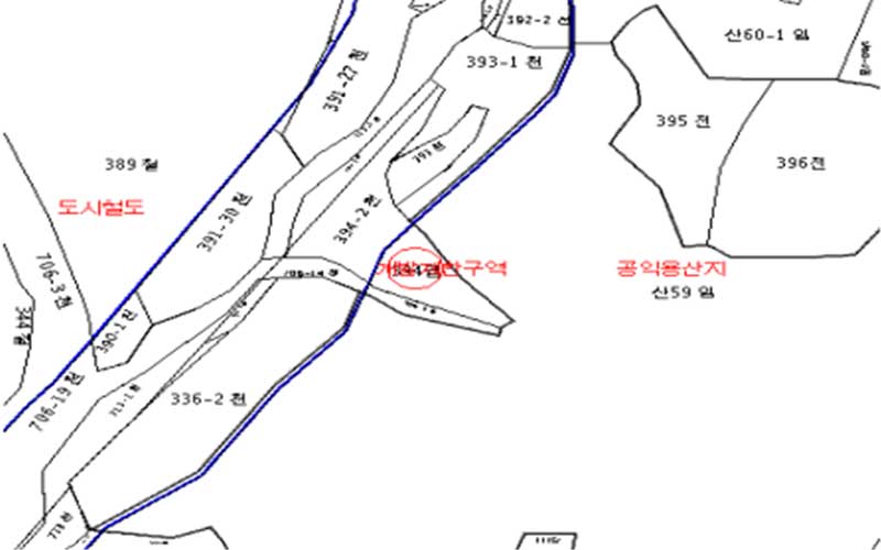 기장군 철마면 안평리 394 도면